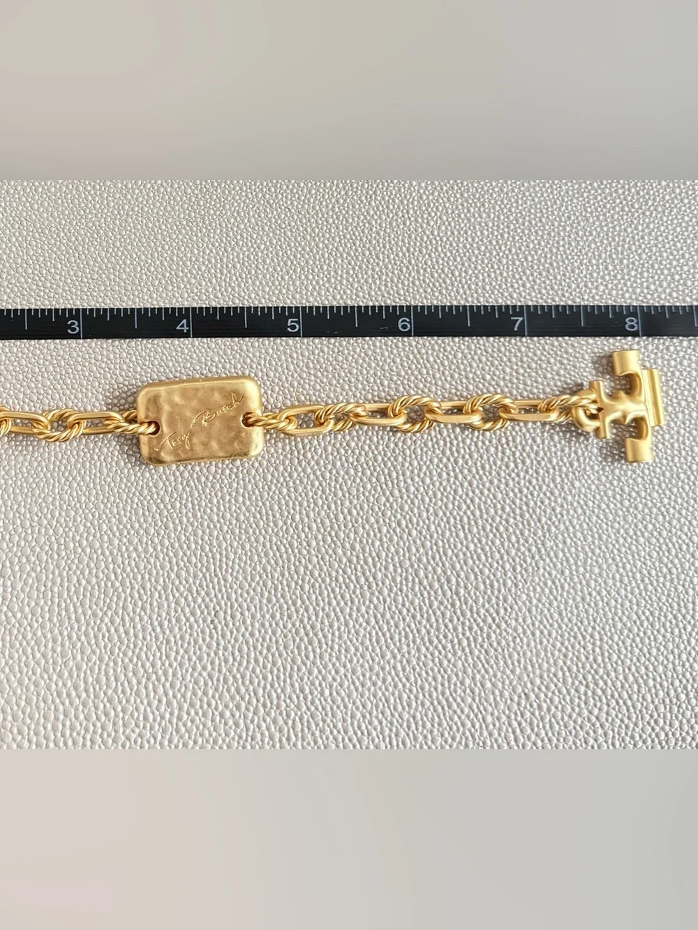 Tory Burch Gold-Tone Chain Bracelet